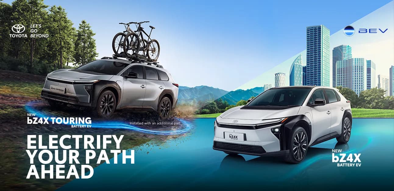 Toyota bZ4X Electric SUV — foto resmi Toyota