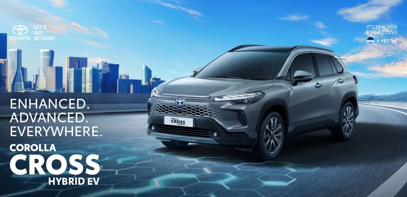 Toyota Corolla Cross Hybrid — foto resmi Toyota