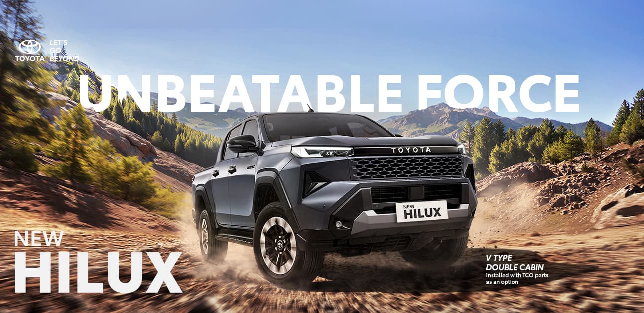 Toyota New Hilux Double Cabin 4x4 — foto resmi Toyota